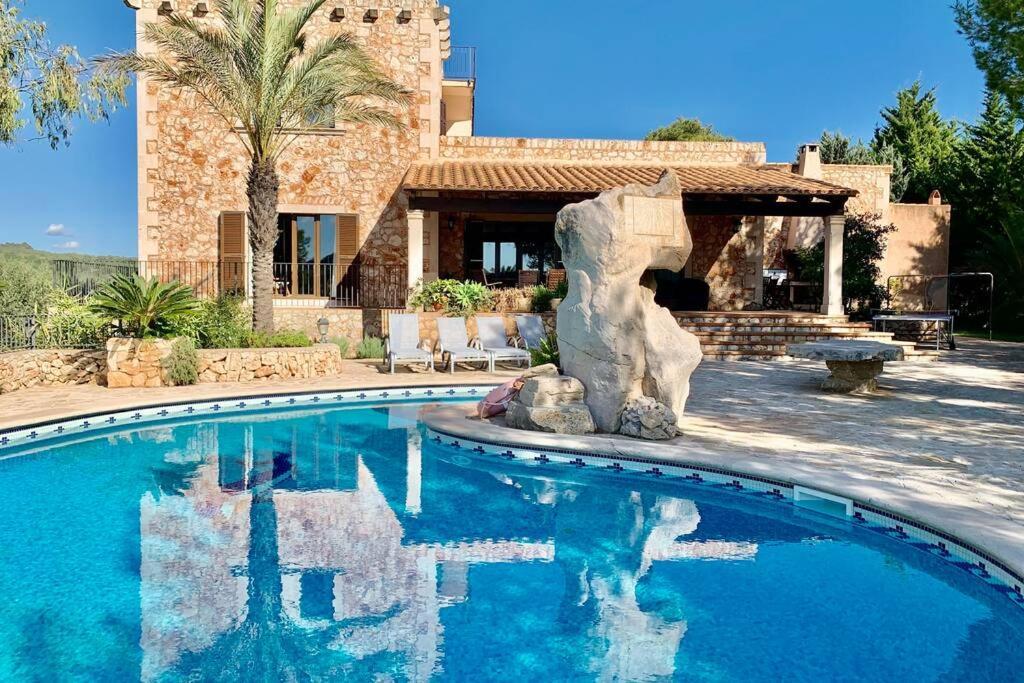Es Castell De Ca N'Alou De Ses Cases Noves S'Horta Exterior foto